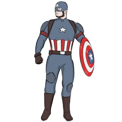 Kráva Mysl tesař how to draw captain america shield Řezník Vonný zbytečně