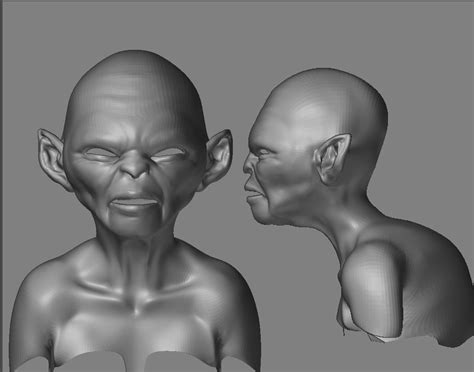 gollum exercise - ZBrushCentral