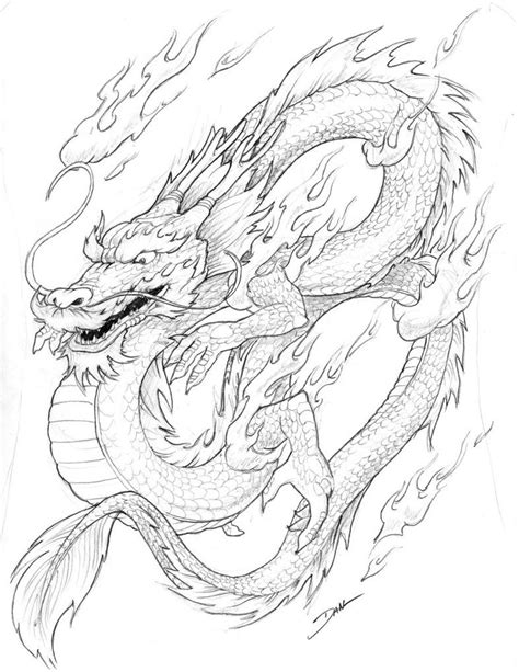 Chinese Dragon | Dragon coloring page, Coloring pages, Chinese dragon ...