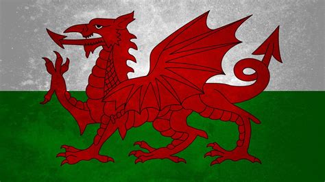 🔥 Download Wales Dragon Symbol Flag Paints Stains Texture Stock Photos ...