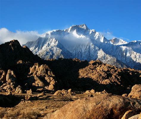 Lone Pine Peak | Ran up to the Alabama Hills this morning wi… | Flickr