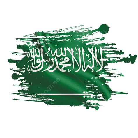 Saudi Arabia Flag Splash With Effect Ksa, Saudi Arabia, Arabia, Flag ...