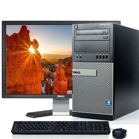 Dell Optiplex Desktop Computer Tower Core i5-4570 8GB 256GB SSD DVD ...