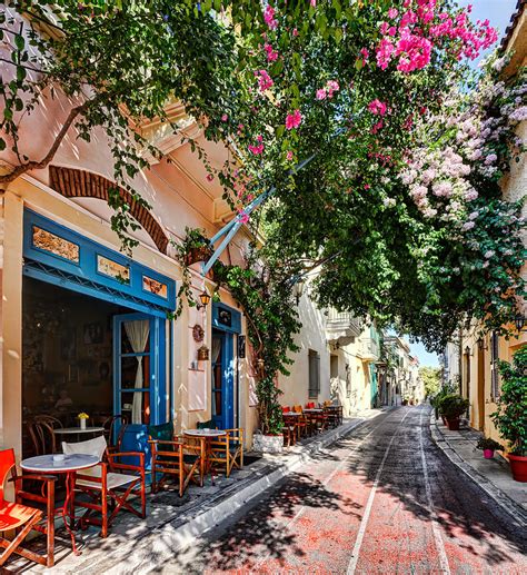 The famous Plaka in Athens - Greece Photograph by Constantinos ...