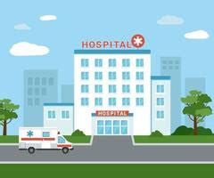 Hospital Building Vector Art, Icons, and Graphics for Free Download