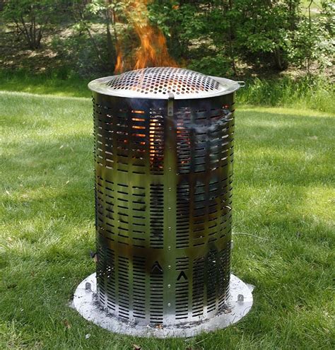 XL Custom Built Burn Barrel Incinerator | Burn barrel, Barrel, Yard waste