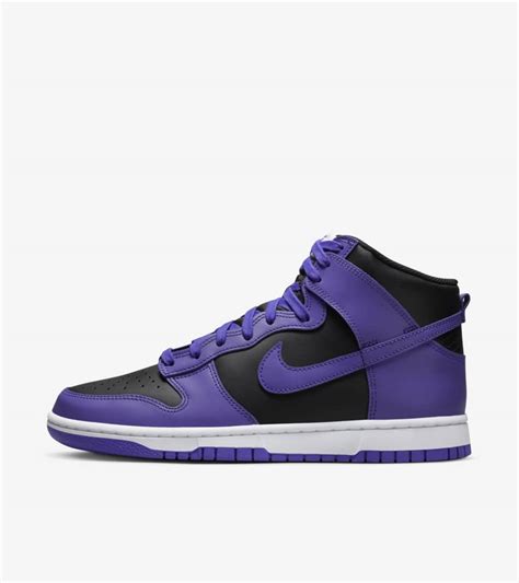 Dunk High 'Psychic Purple and Black' (DV0829-500) Release Date. Nike SNKRS