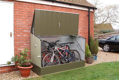 Amazon.com : Bosmere Trimetals A300 Bicycle Storage Unit, 77" x 35" x ...