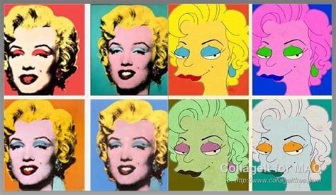 Andy Warhol's Marilyn Monroe & Marge. | Appropriation | Pinterest ...