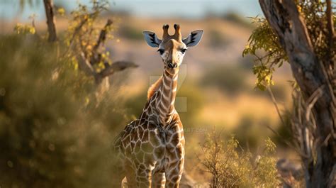 Giraffe calf by AImages on DeviantArt