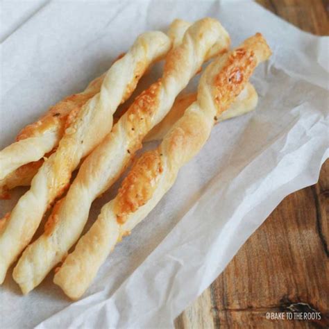 Puff Pastry Cheese Sticks | Bake to the roots