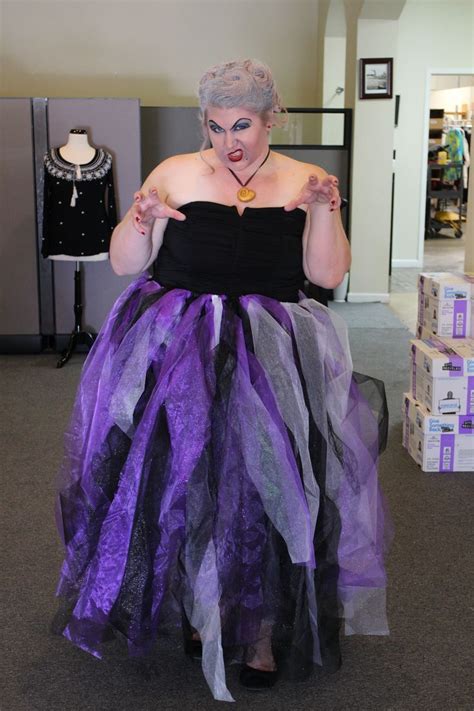 Ursula costume #ursulamakeup #diy #ursulacostume #plussize # ...