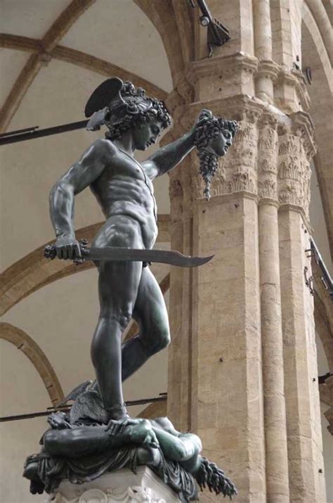 Classical Bronze Perseus with the Head of Medusa Sculpture-YouFine