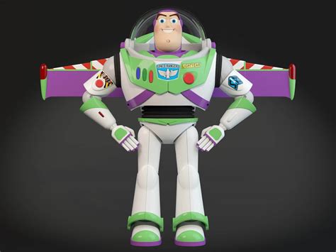 Buzz Lightyear Toy Story - 3D Model by SQUIR