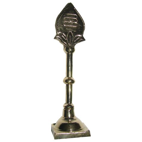 Murugan Brass Vel Stand Kumaraswamy Kartekeya Weapon Vel – A4074 ...