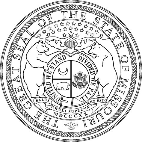 Missouri State Seal Vector at GetDrawings | Free download