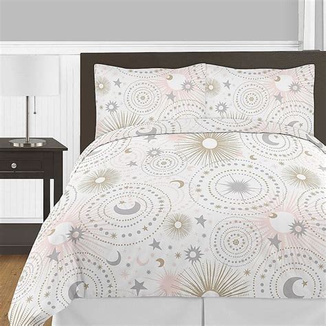 Sweet Jojo Designs Celestial Bedding Set in Pink/Gold | Bed Bath ...