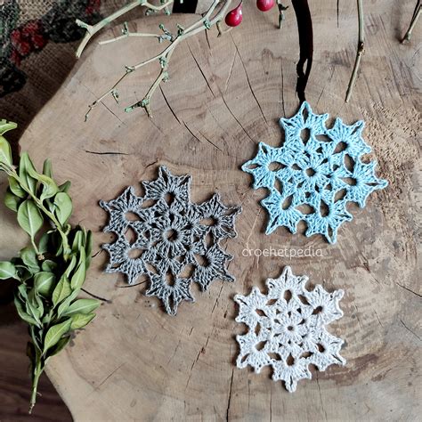 Easy Crochet Snowflakes Mini CAL - Free Patterns! | Crochetpedia