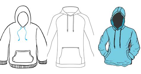 Hoodie Illustration Drawing Engraving Ink Line Art Vector Stock ...