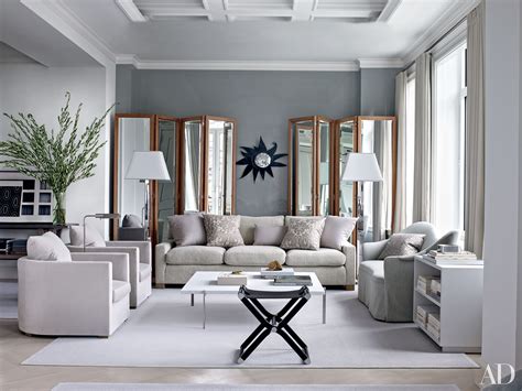 Gray Bedroom & Living Room Paint Color Ideas Photos | Architectural Digest