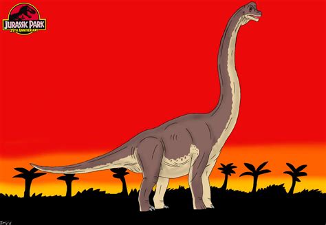 Jurassic Park 25th Anniversary: Brachiosaurus by TrefRex on DeviantArt