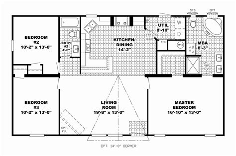 Simple Open Floor House Plans - floorplans.click