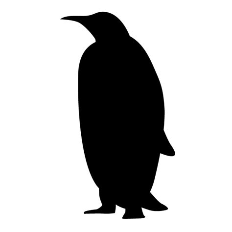 Penguin Silhouette Clip Art at GetDrawings | Free download