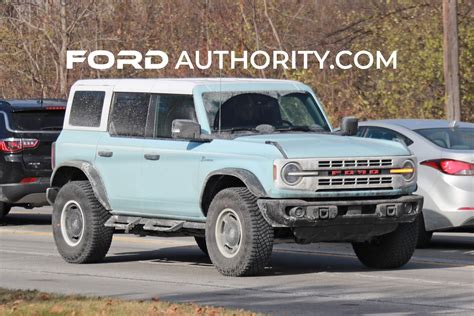 2023 Ford Bronco Heritage In Robin's Egg Blue: Photos