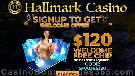 Hallmark Casino $120 FREE Chip No Deposit Bonus - Casino Bonus Codes 365