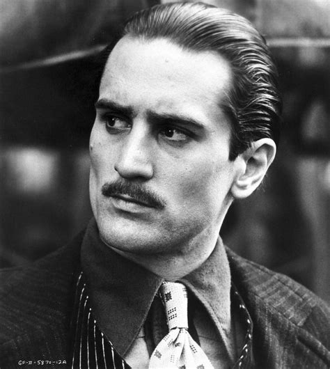 Robert De Niro as Young Don Vito Corleone in The Godfather Part II ...