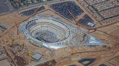 New SoFi Stadium Construction Time-Lapse