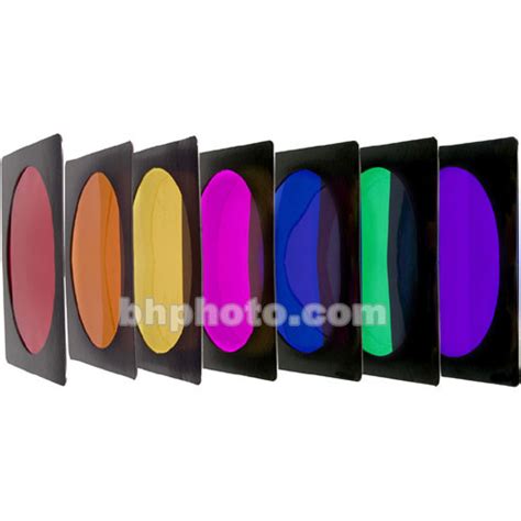 Interfit Color Filters - Set of 7 (6.7 x 6.7") AC8011 B&H Photo