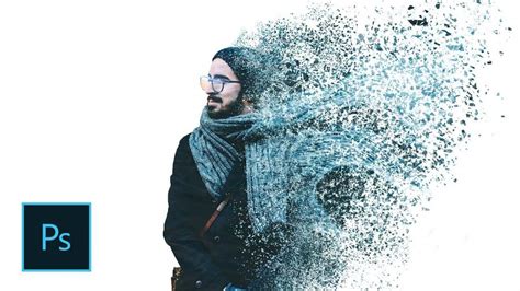 How to create particle dispersion effect | Photoshop Tutorial CS6/CC ...