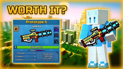 I upgraded Prototype S to mythical! *Satisfying Sniper* - Pixel Gun 3D ...