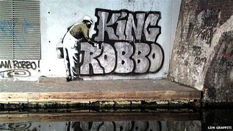 Veteran graffiti artist King Robbo dies aged 45 - BBC News