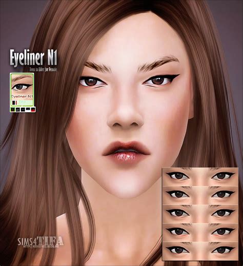 My Sims 4 Blog: Eyeliner by Tifa