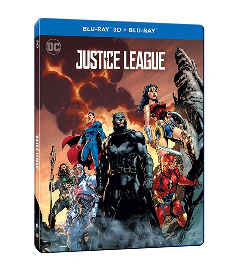 The Crusader's Realm: Justice League: Blu-Ray Steelbook cover by Jim ...