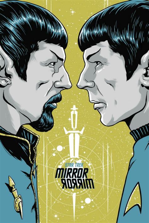 'Mirror Mirror by Pullin' Poster by Star Trek | Displate | Star trek ...