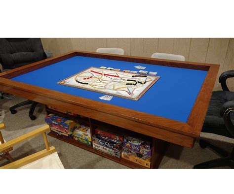 Make Your Own Gaming Table With Built-in Game Storage | Board game ...