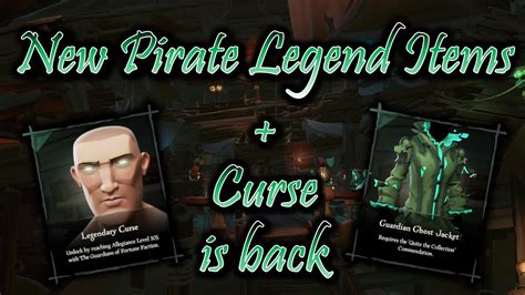 Sea of Thieves - Season 8 Showcase of all new Pirate Legend Items ...