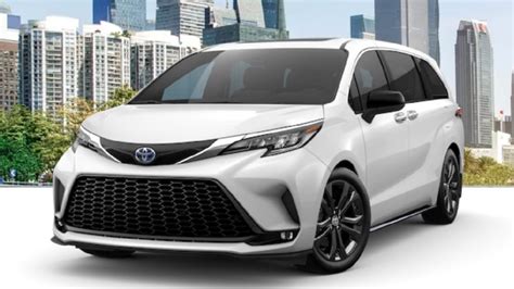 2023 Toyota Sienna: Variety of Beautiful Color Options