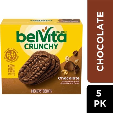 belVita Chocolate Breakfast Biscuits, 5 ct / 1.76 oz - Fry’s Food Stores