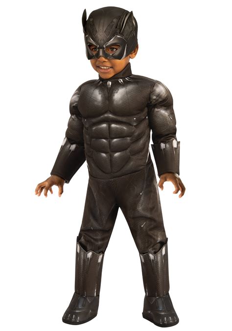 Toddler Boy's Black Panther Costume - Walmart.com - Walmart.com