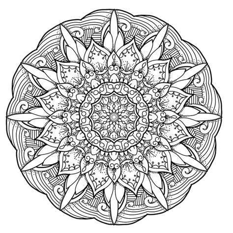 Mandala Coloring Pages Printable