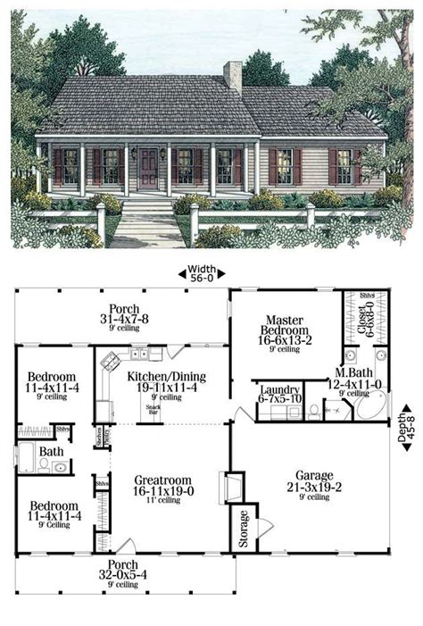 3 Bedroom Ranch Style House Plans - homeplan.cloud