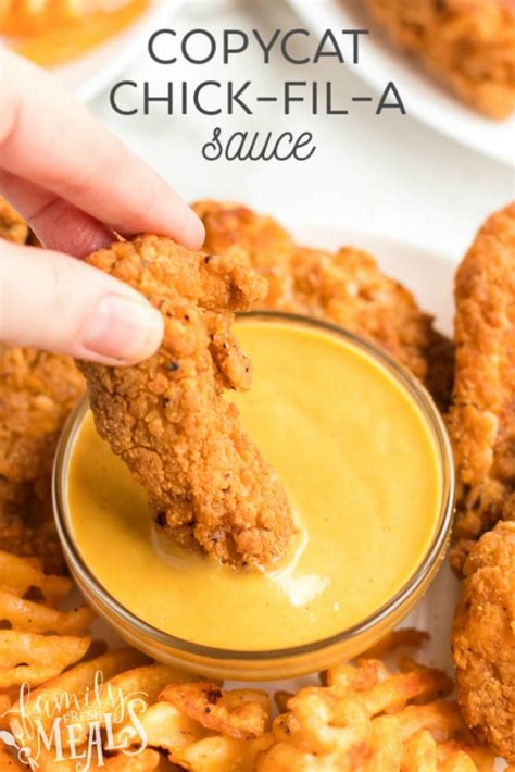 Copycat Chick Fil A Sauce - Family Fresh Meals