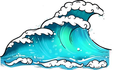 Cartoon Wave Png Sea Waves Png Cartoon Clipart Full Size Clipart ...