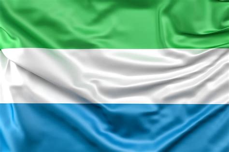 Free Photo | Flag of sierra leone