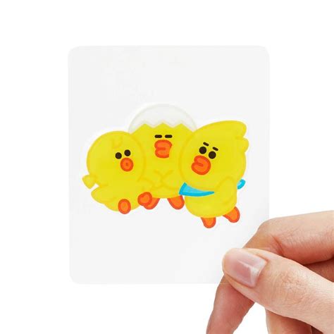 LINE FRIENDS SALLY Epoxy Decal Sticker (12) | Decals stickers, Stickers ...