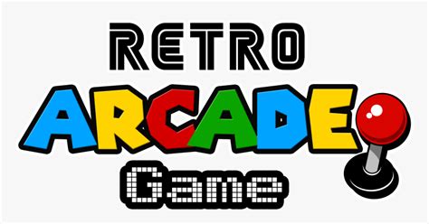 Retro Arcade Logo Png, Transparent Png - kindpng